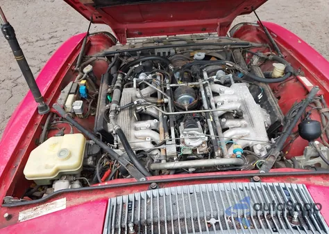 1989 Jaguar Xjs Collection Rouge from USA, damaged, VIN SAJTY584XKC165132